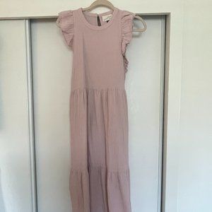 🌴 Universal Thread (Target) Lilac Maxi Dress with Soft Ruffles - Size M 🌴